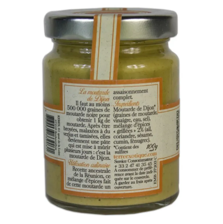 Mostaza con especias tostadas - 100g