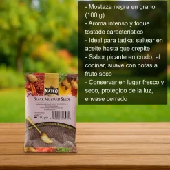 Mostaza negra en grano - 100 g
