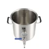 Olla de Elaboración Easybrew de Acero Inoxidable con Válvula de Bola - 12 L