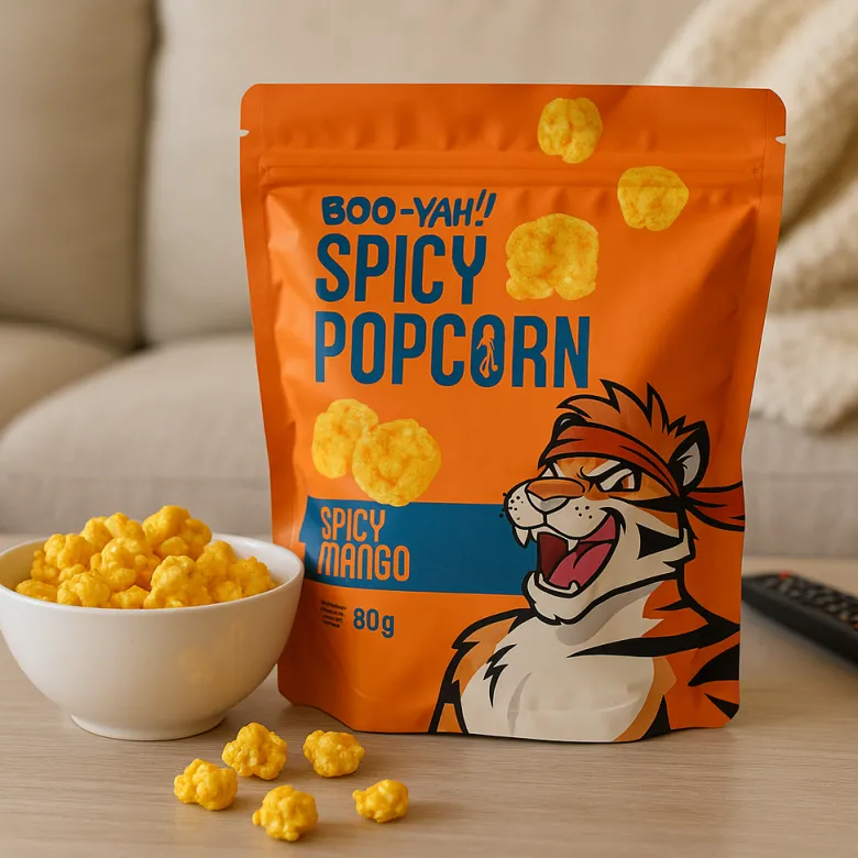 Palomitas picantes - Sabor a Mango - 80 g