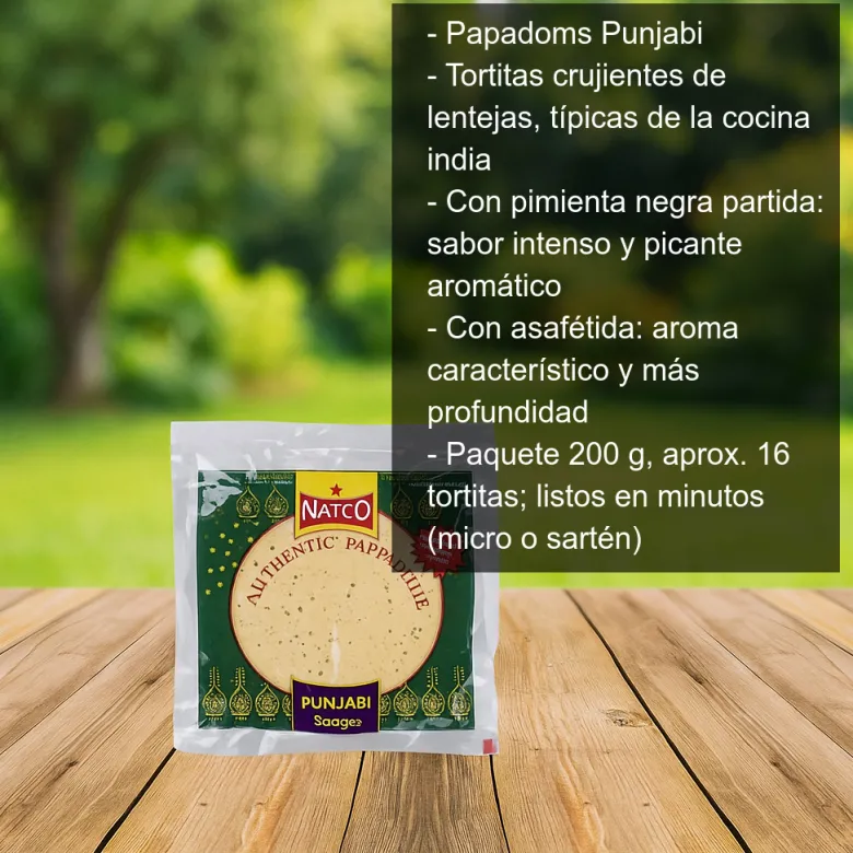 Papadoms punjabi - 200 g