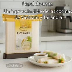 Papel de arroz - 19 cm - 50 uds