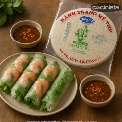 Papel de arroz para rollitos vietnamitas - 16 cm - 340g