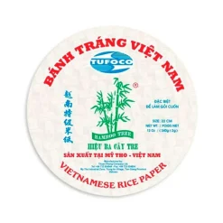Papel de arroz para rollitos vietnamitas - 22 cm - 340g