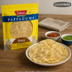 Pappadums con comino - 200g