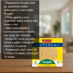 Pappadums Punjabi - 200g