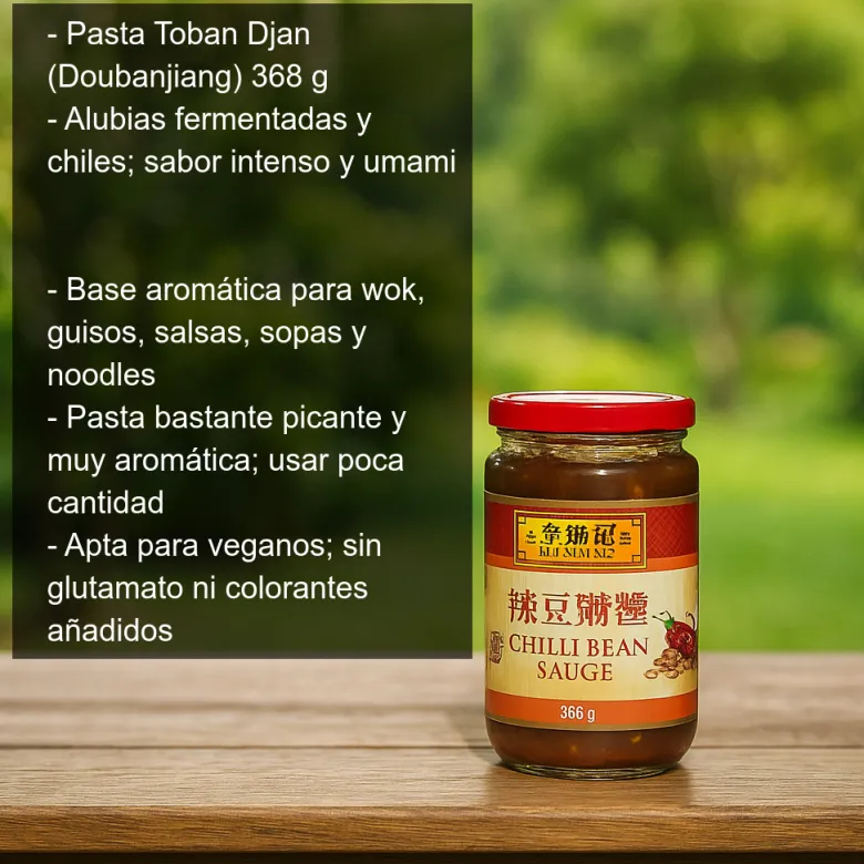Pasta de alubias y chile Toban Djan - 368 g