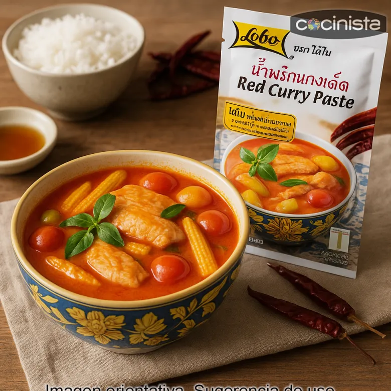 Pasta de curry rojo - 50g