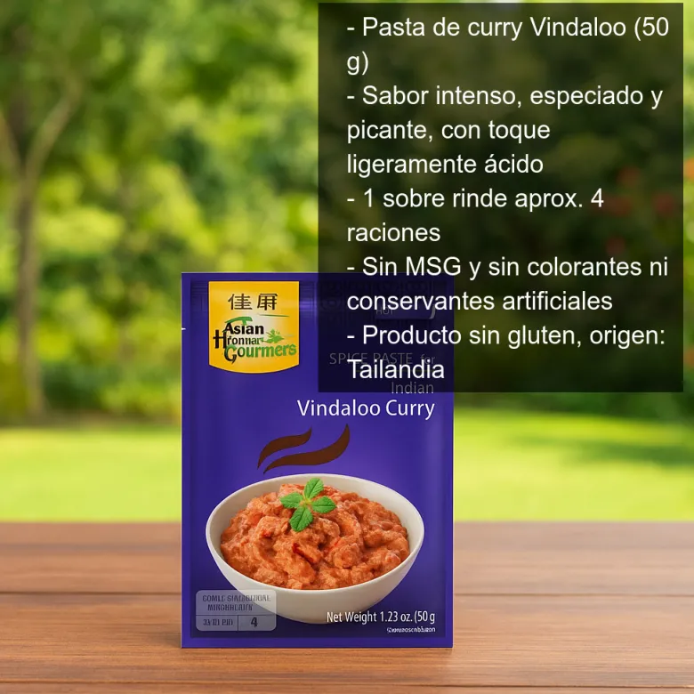 Pasta de curry Vindaloo - 50g