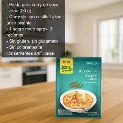 Pasta para curry de coco Laksa - 50 g