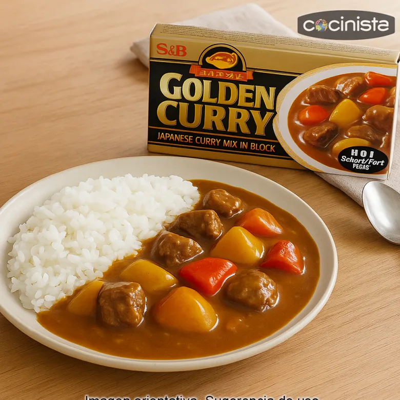 Pastillas de curry japonés picante - 220 g