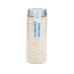 Perlas de azúcar blancas de 4 mm para repostería - 74g