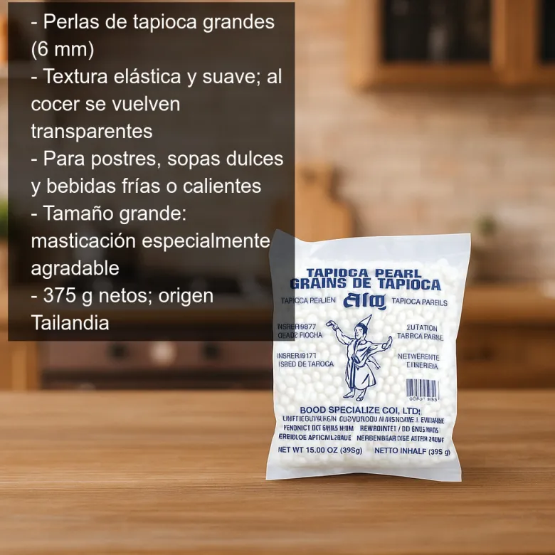 Perlas de tapioca - 375g