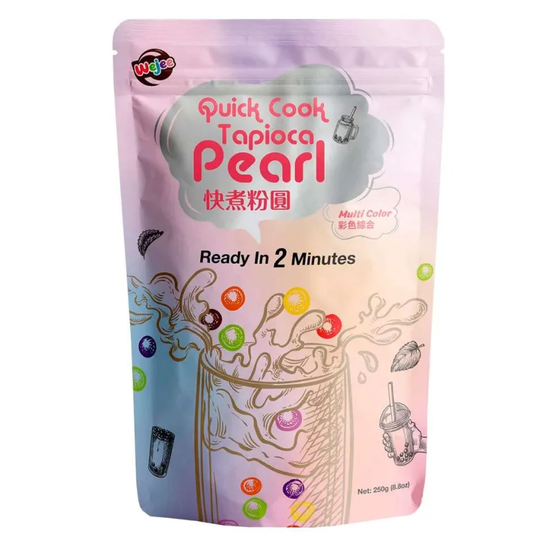 Perlas de tapioca multicolor para buble tea - 250 g