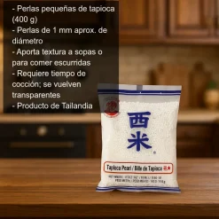 Perlas de tapioca pequeñas - 400 g