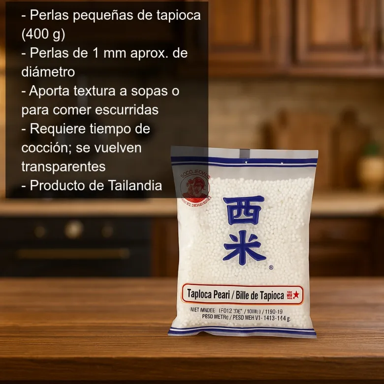 Perlas de tapioca pequeñas - 400 g
