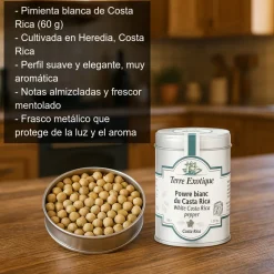 Pimienta blanca de Costa Rica - 60g