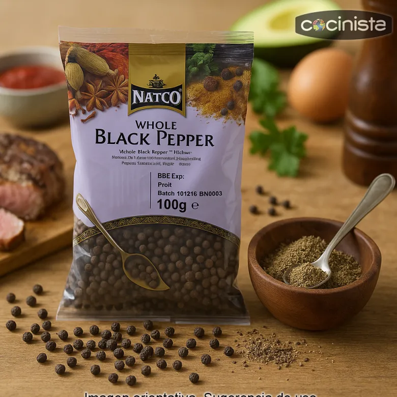 Pimienta negra en grano - 100 g