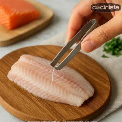 Pinza quita espinas de acero inoxidable - 8 cm