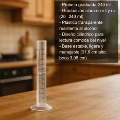 Probeta graduada - 240ml