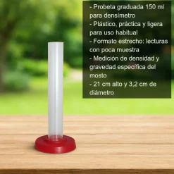 Probeta para densímetro - 150cc