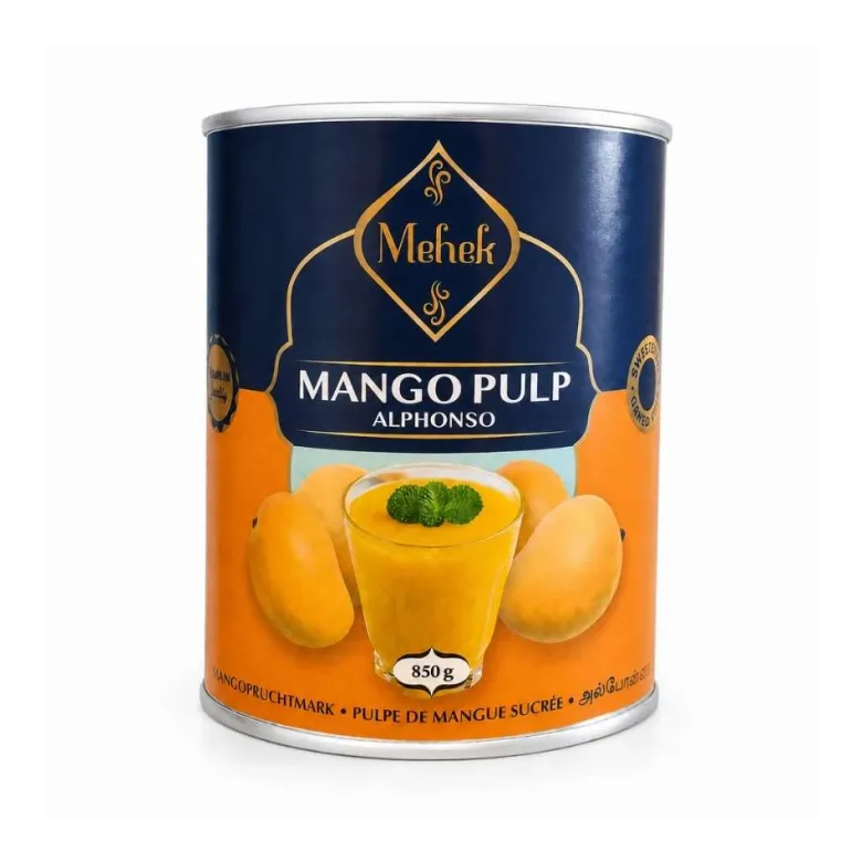 Pulpa de mango azucarada - 850g