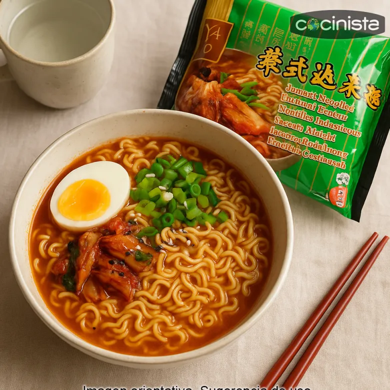Ramen con sabor a Kimchi - 100g
