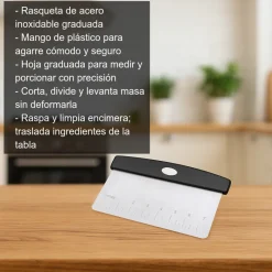 Rasqueta de acero Inoxidable