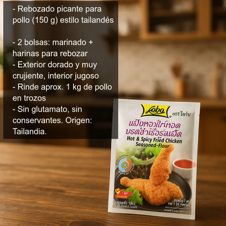 Rebozado picante para pollo - 150g