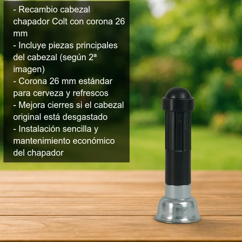 Recambio cabezal chapador Colt