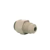Reductor tubo 3/8" rosca M 1/4" MFL