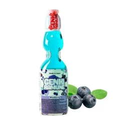 Refresco Ramune sabor a arándano - 200 ml