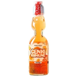 Refresco Ramune sabor naranja - 200 ml