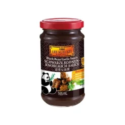 Salsa de alubias negras con ajo - 165ml