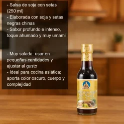 Salsa de soja con setas - 250 ml