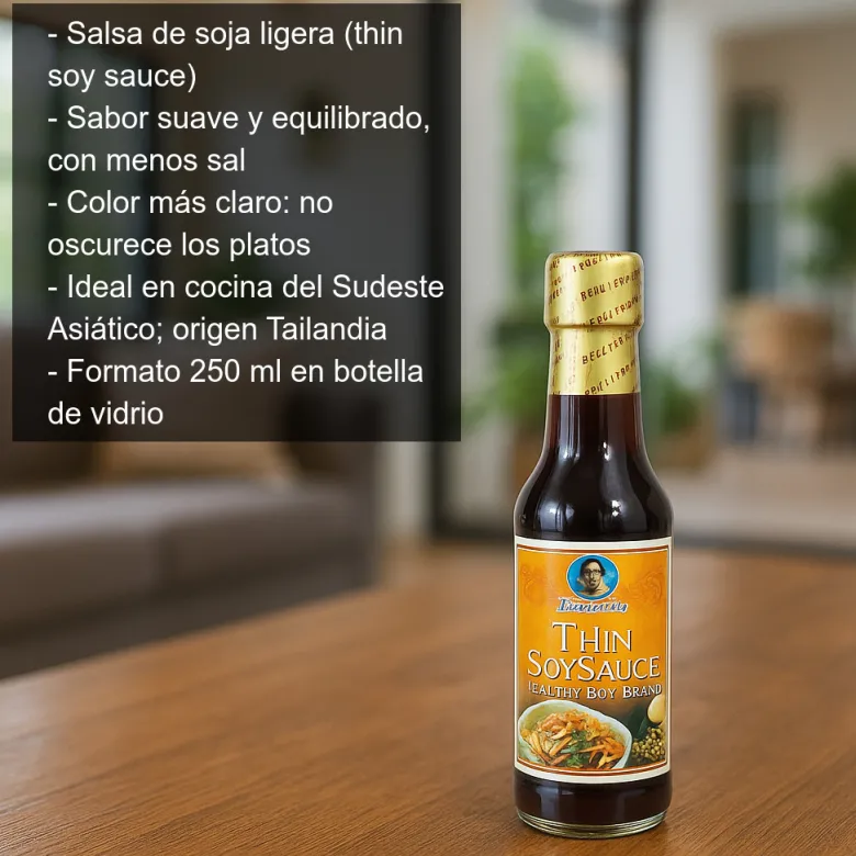 Salsa de soja ligera - 250 ml