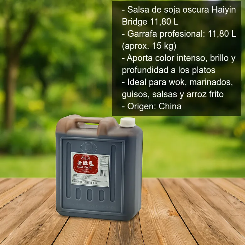 Salsa de soja oscura - 11.80 L