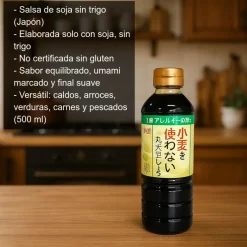 Salsa de soja sin trigo (Japón) - 500 ml