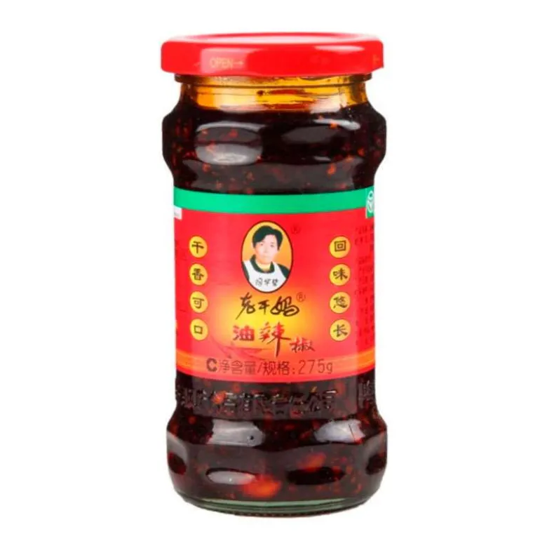 Salsa picante Laoganma con cacahuetes - 275g
