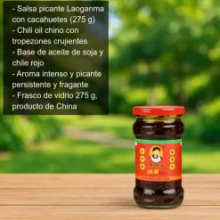 Salsa picante Laoganma con cacahuetes - 275g