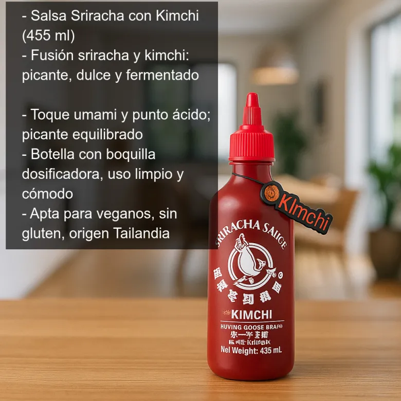 Salsa Sriracha con Kimchi - 455ml