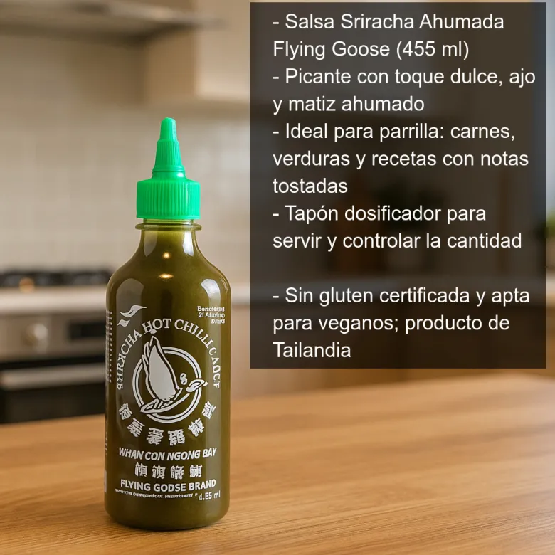 Salsa Sriracha Verde - 455ml