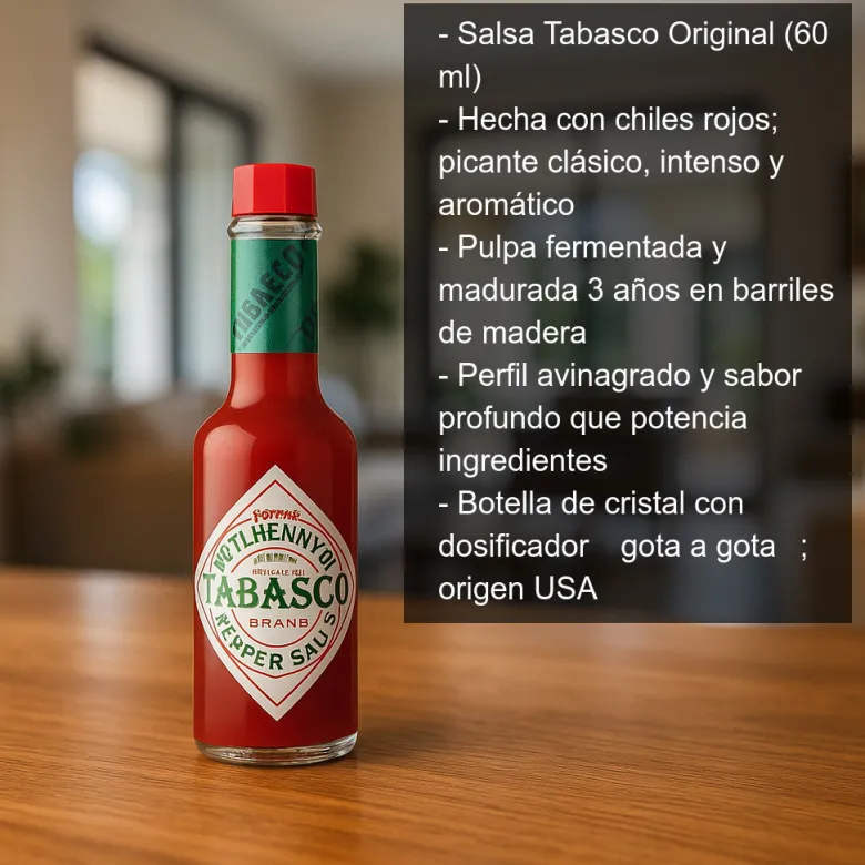 Salsa Tabasco - 60ml