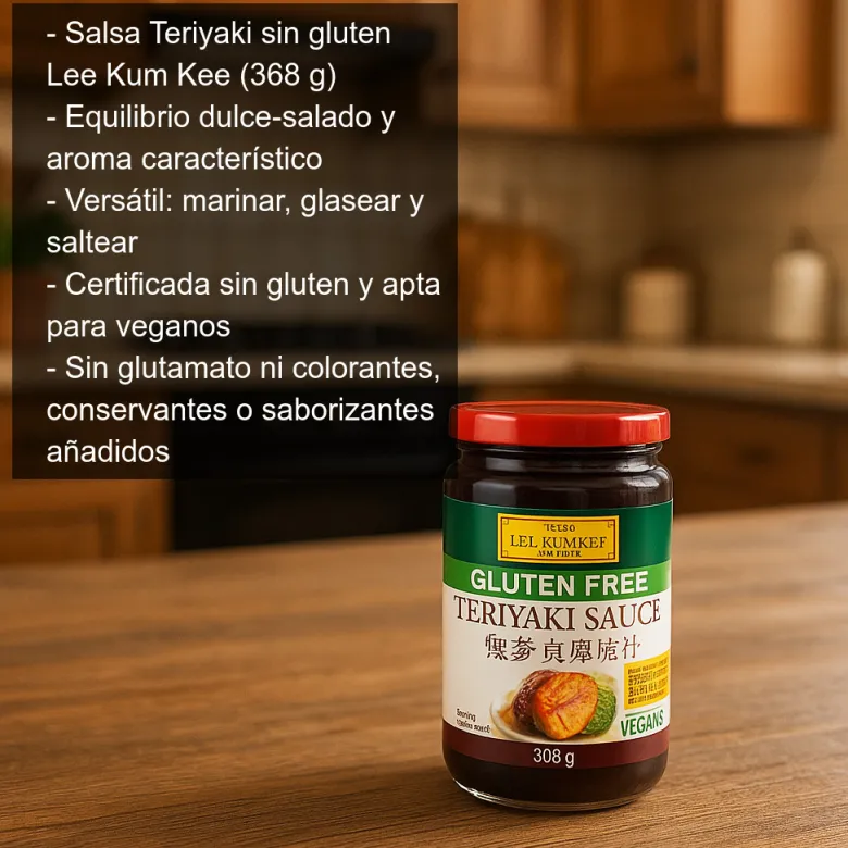 Salsa Teriyaki sin gluten - 368 g