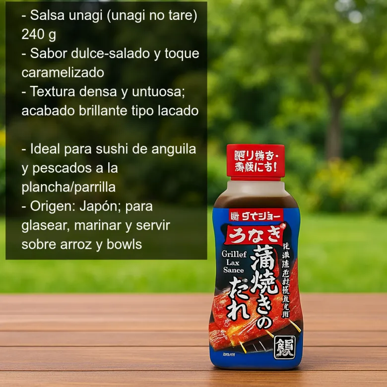 Salsa unagi (anguila) - 240g