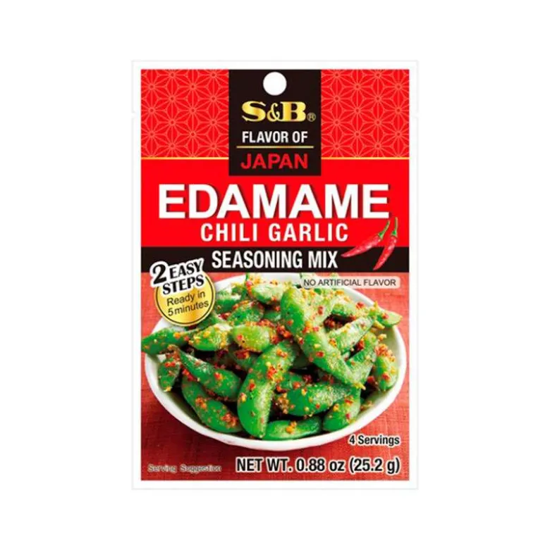 Sazonador para edamame de chile y ajo - 24g