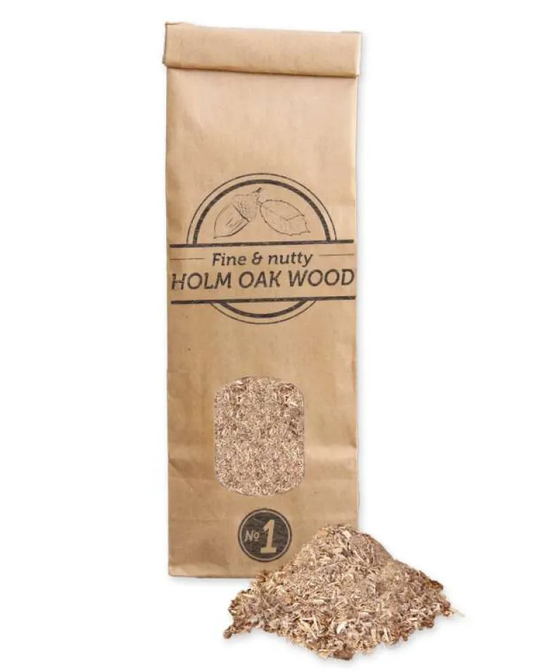 Serrín de madera de encina para ahumar - 300ml