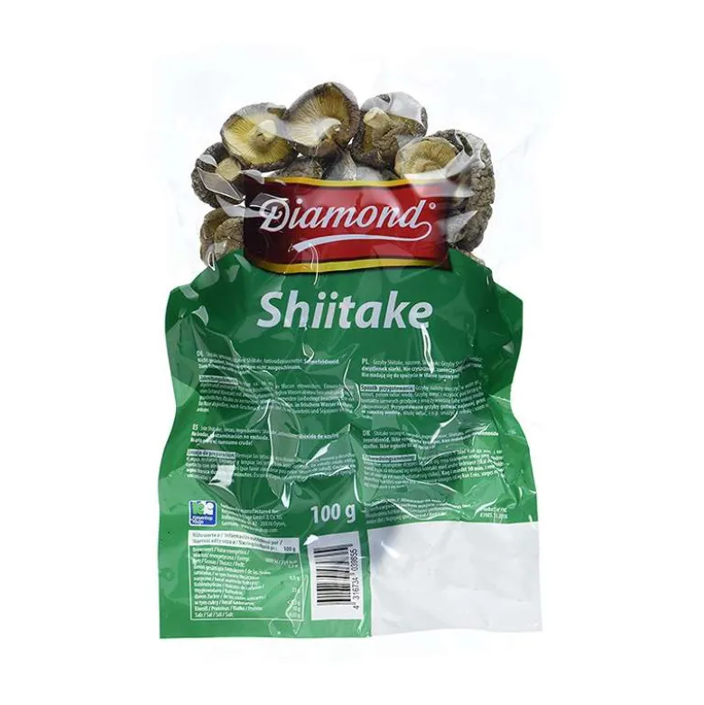 Setas Shiitake deshidratadas - 100 g