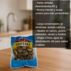 Setas shiitake - 85 g