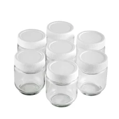 Set de tarros para yogurtera - 7 uds